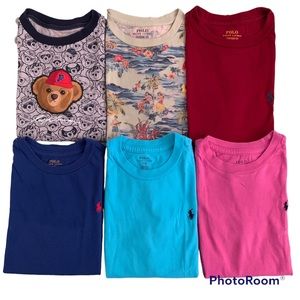 Kids Polo Ralph Lauren Tshirt Bundle